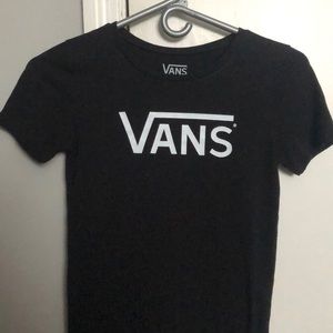 black vans shirt